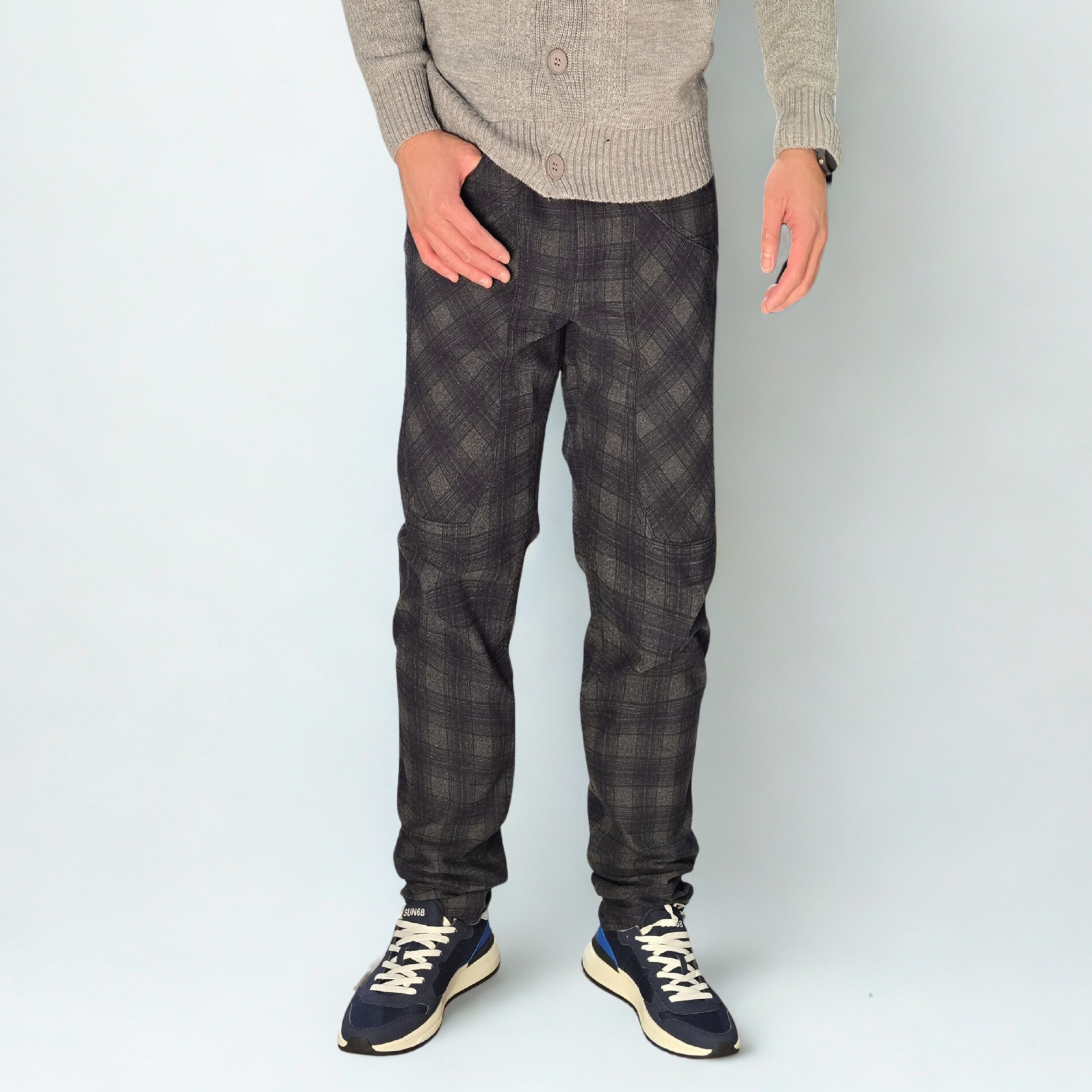 PANTALONE JECKERSON ARMATURA JOHN FONDO CHECK CON TOPPA