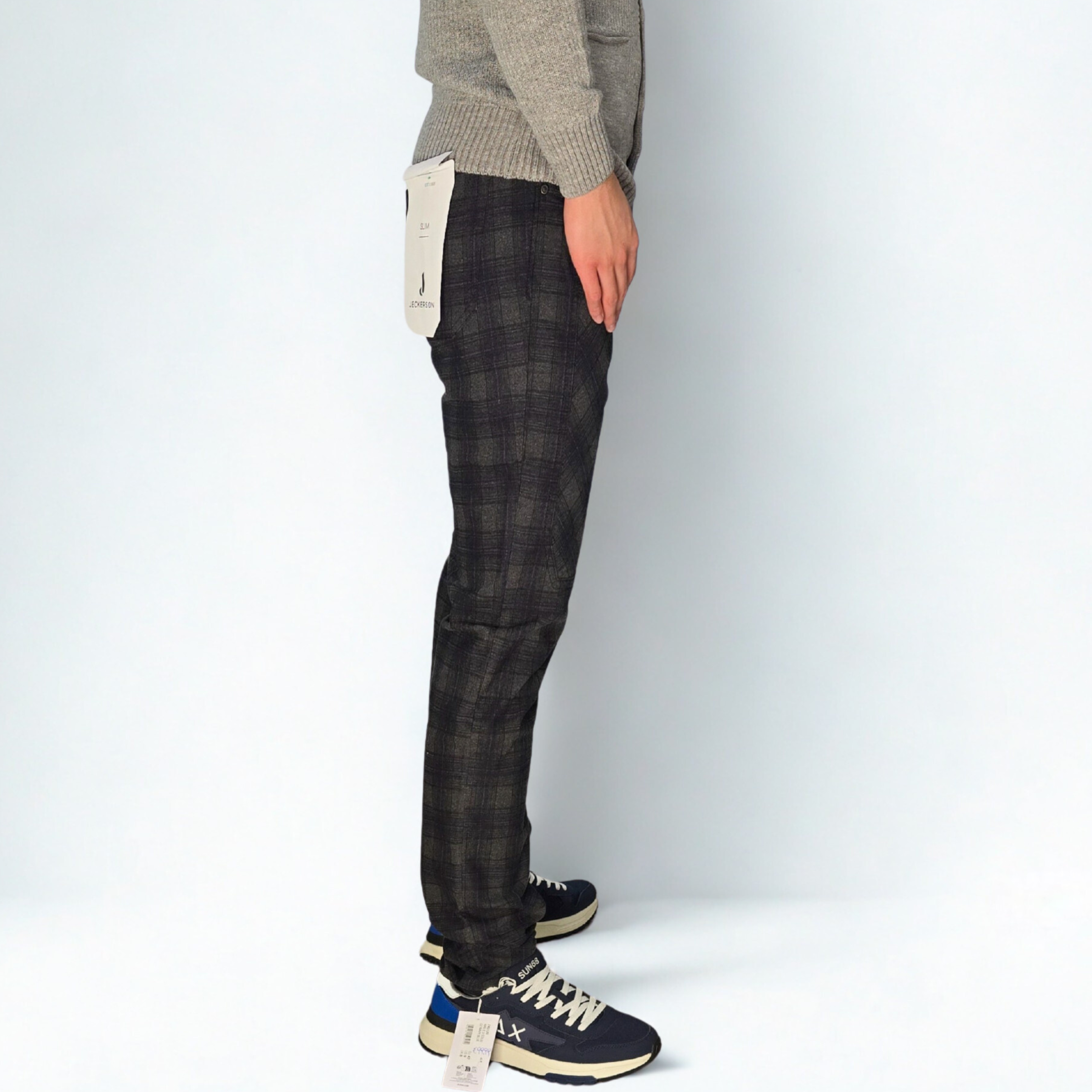 PANTALONE JECKERSON ARMATURA JOHN FONDO CHECK CON TOPPA