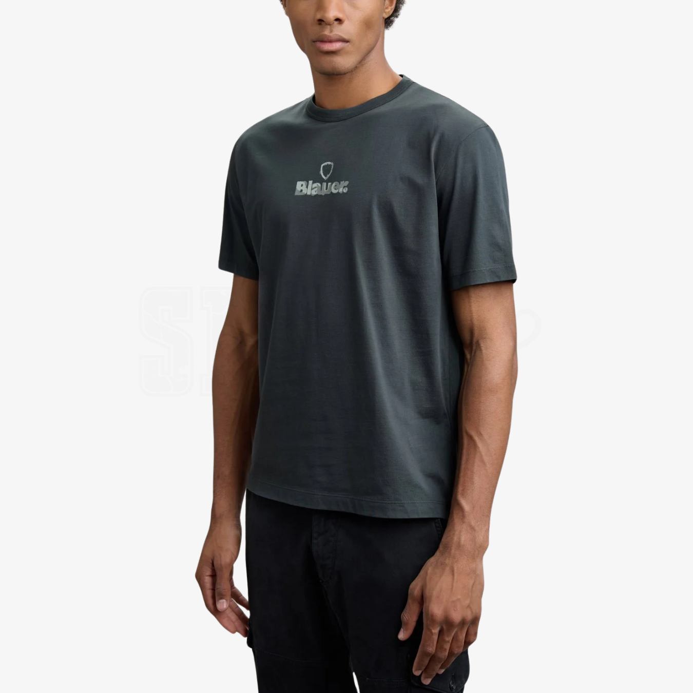 TSHIRT BLAUER REDFORD LOGO SMALL FRONTAL