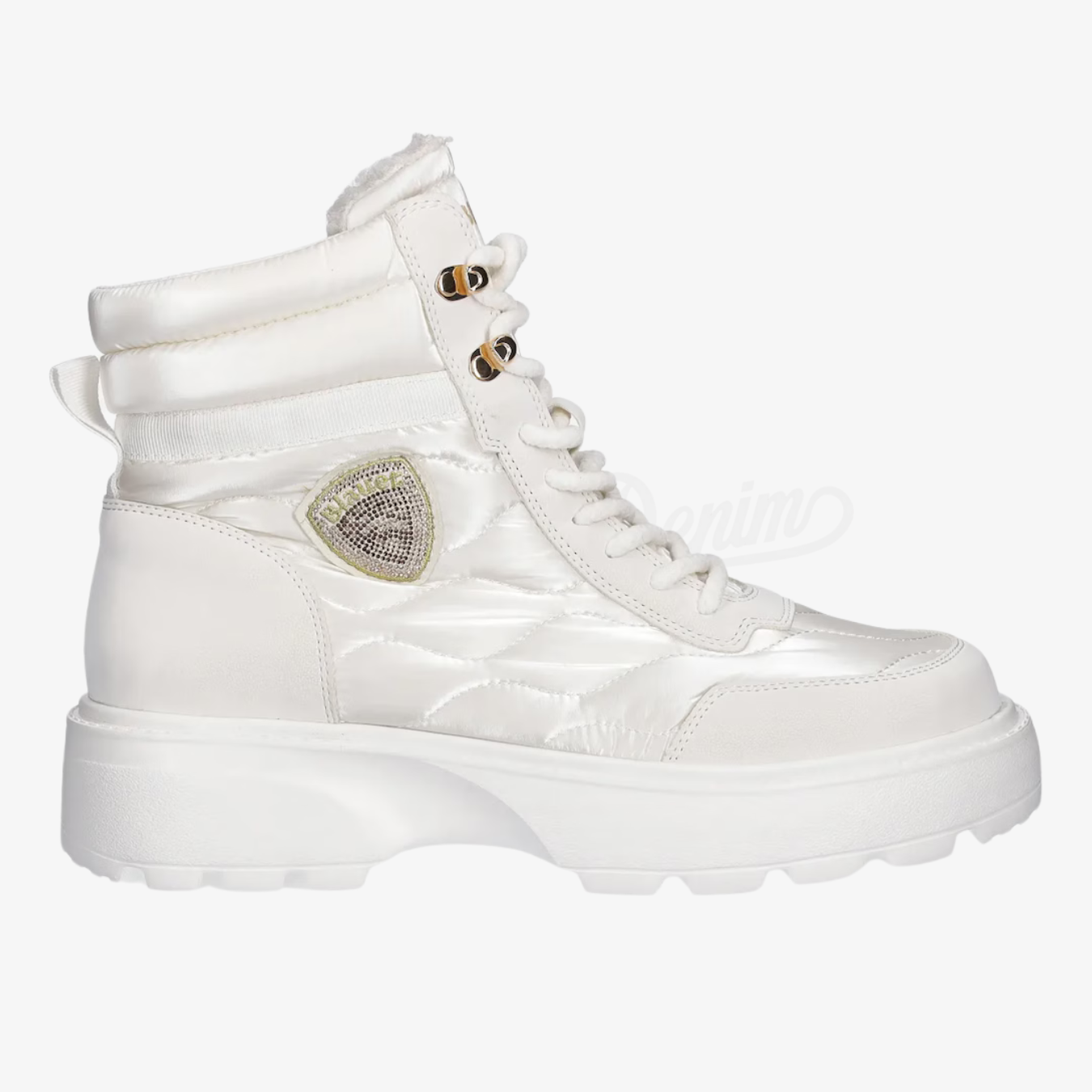 STIVALE BLAUER ANFIBIO BOOTS BLANCA BIANCO