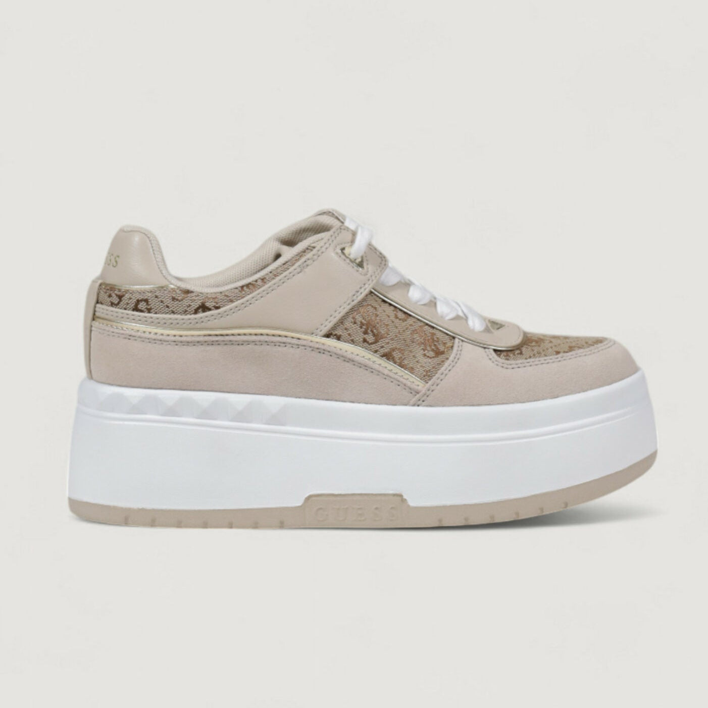SCARPE GUESS RIDGEE2 BEIGE BROWN