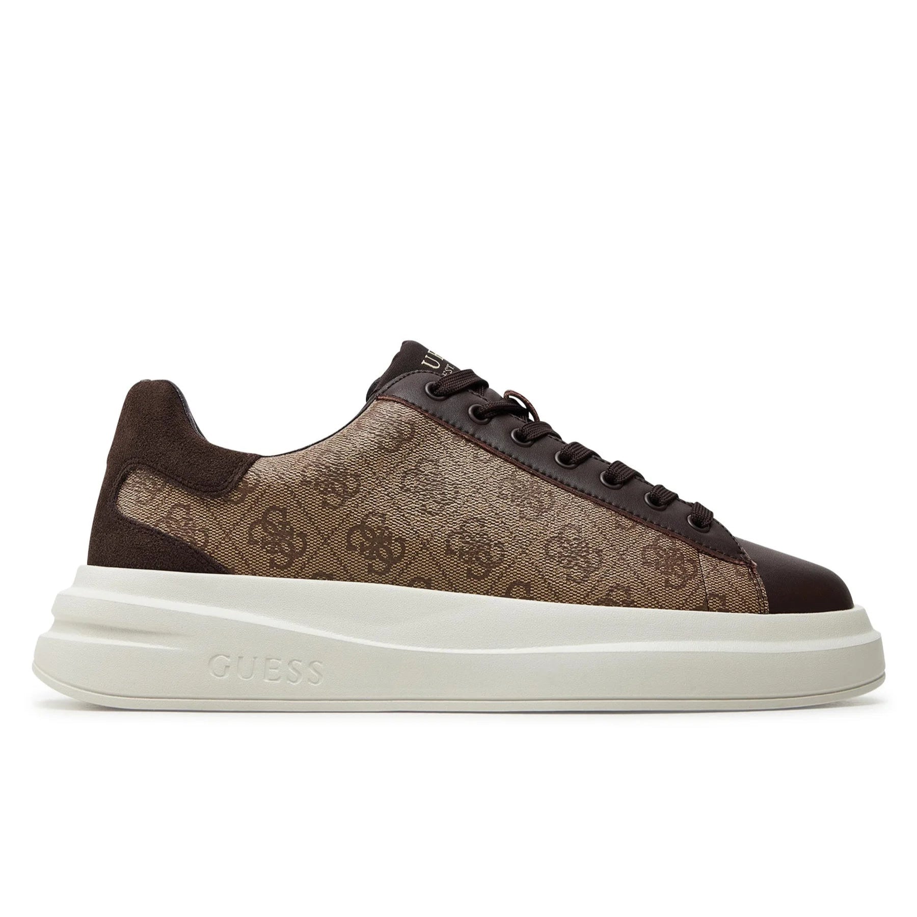 SCARPE GUESS ELBA FONDO MQ BEIGE BROWN