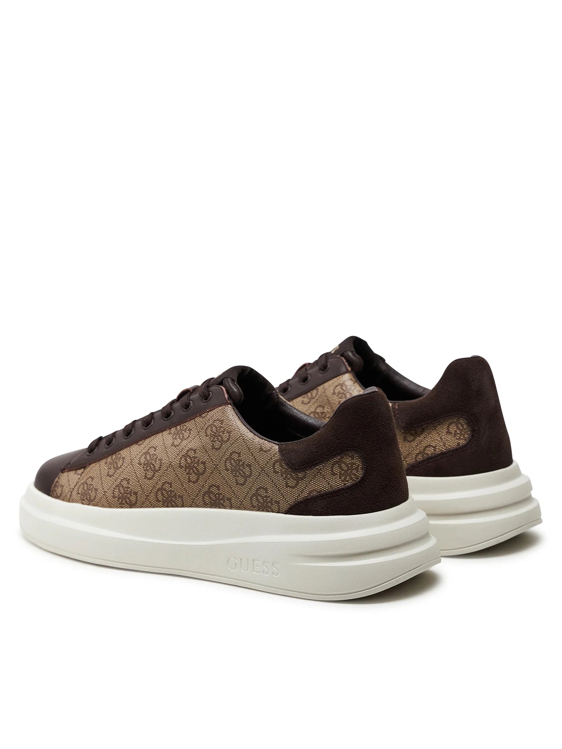 SCARPE GUESS ELBA FONDO MQ BEIGE BROWN