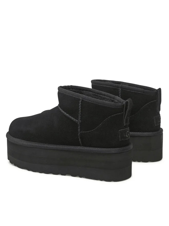 STIVALI UGG CLASSIC ULTRA MINI PLATFORM BLACK