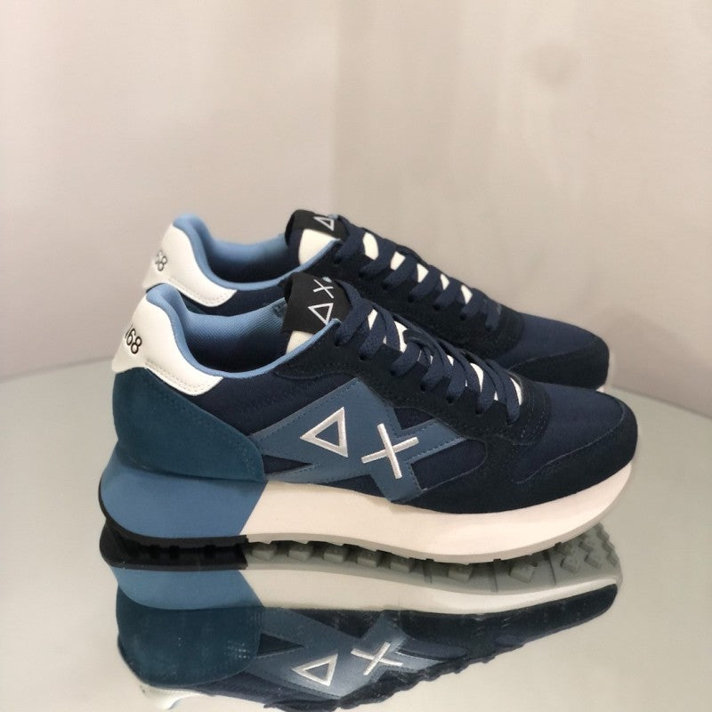 SCARPE SUN68 JAKI SOLID BLU NAVY