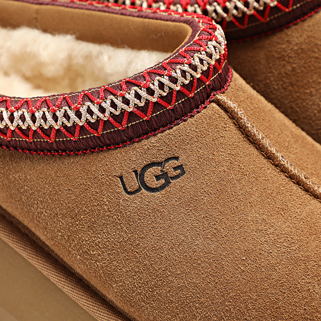 SCARPA UGG TAZZ PANTOFOLA PLATFORM CHESTNUT