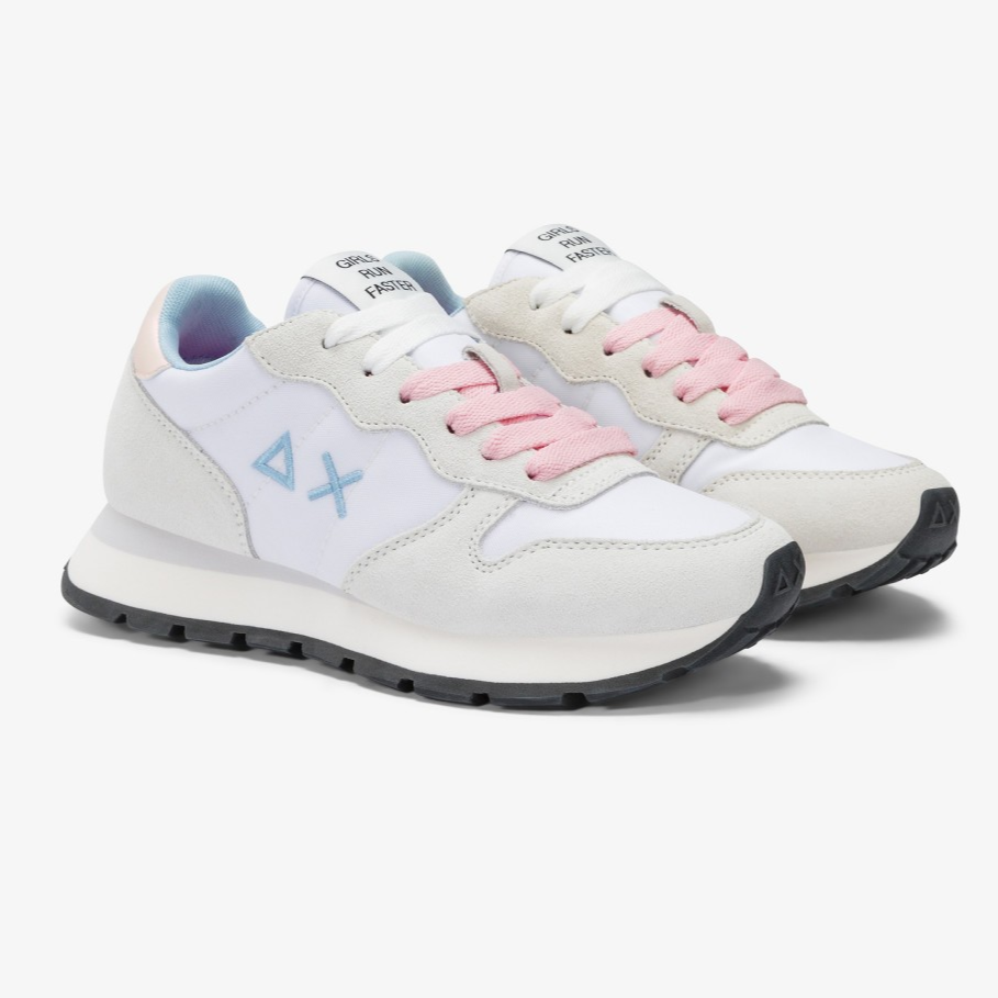 SCARPE SUN68 W ALLY SOLID NYLON BIANCO