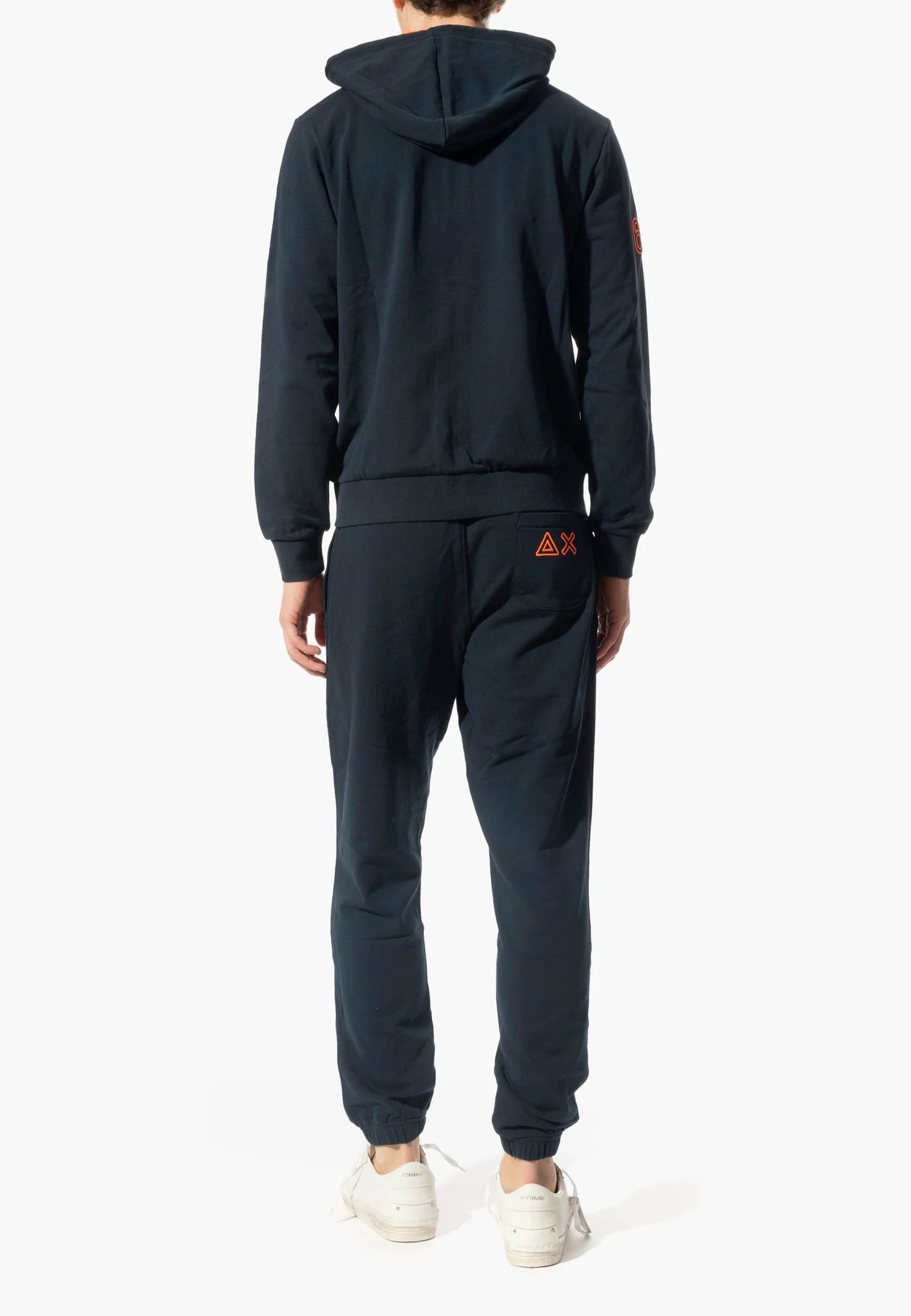 FELPA SUN68 FLUO ZIP FLEECE