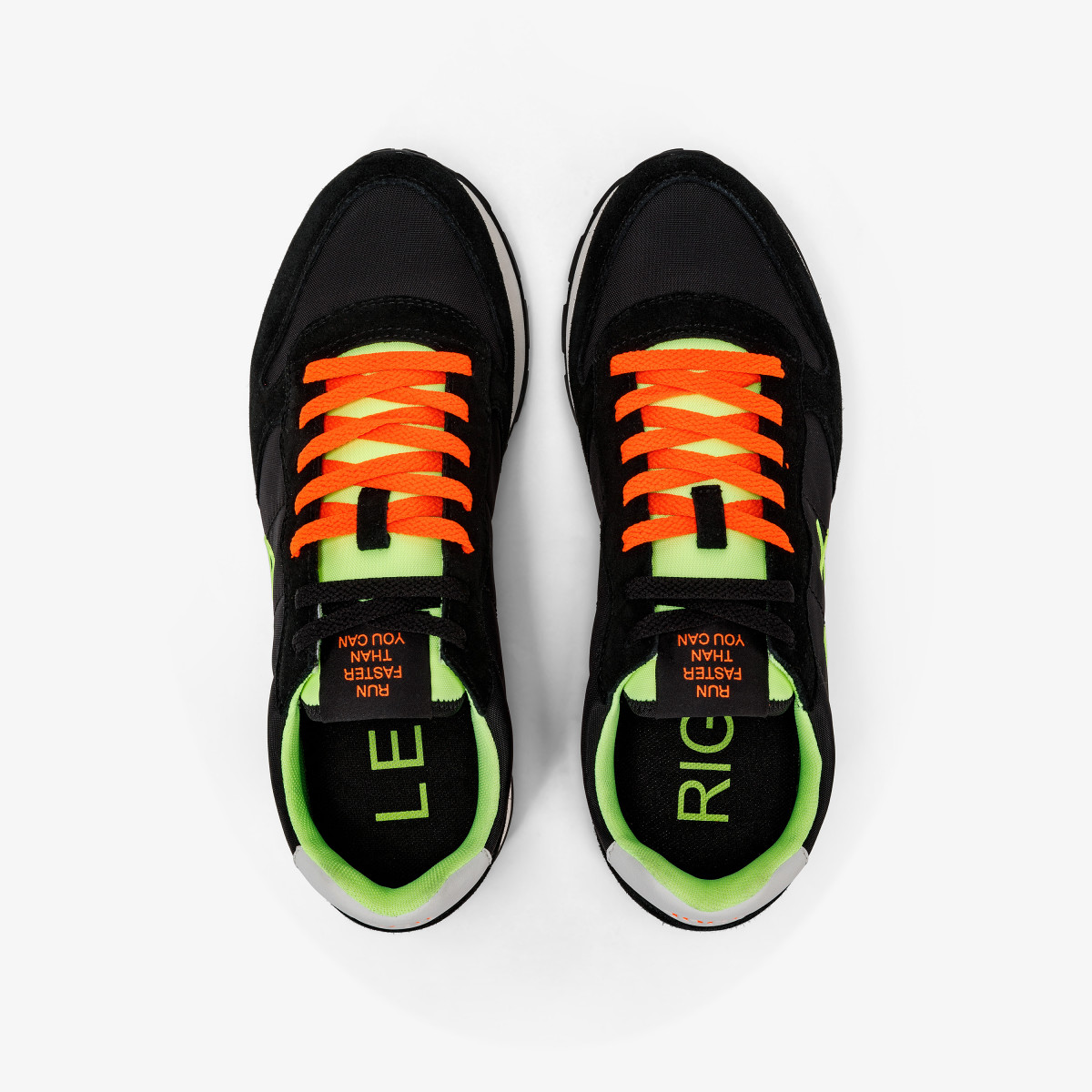 SCARPE SUN68 TOM FLUO NERO