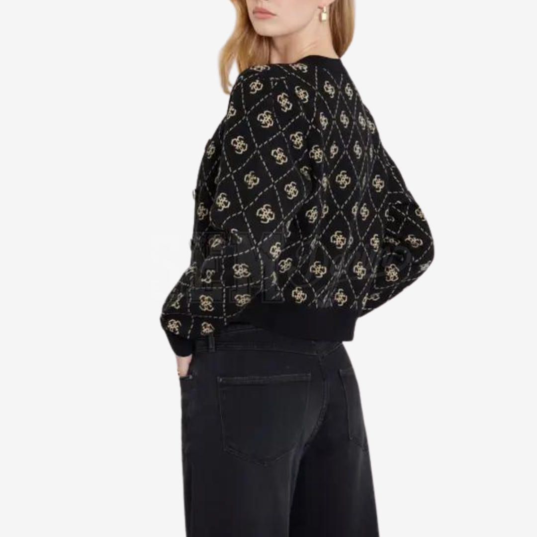 CARDIGAN GUESS SARAH LISE 4G ALLOVER