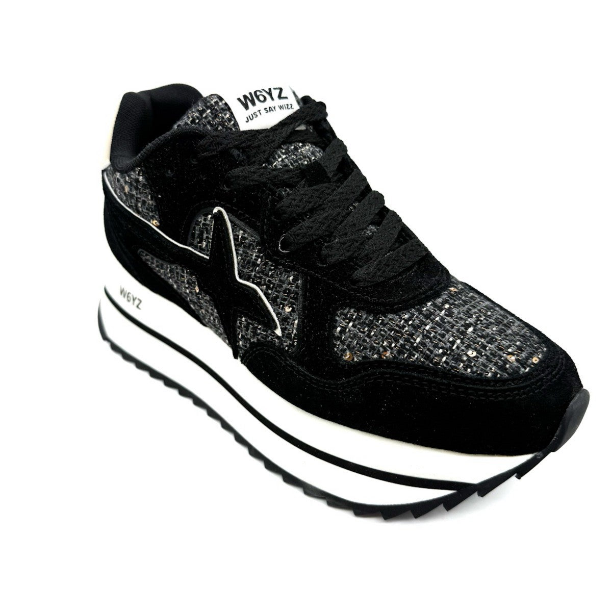 SCARPE WIZZ JUST SAY WIZZ DEVA-W. BLACK BONE