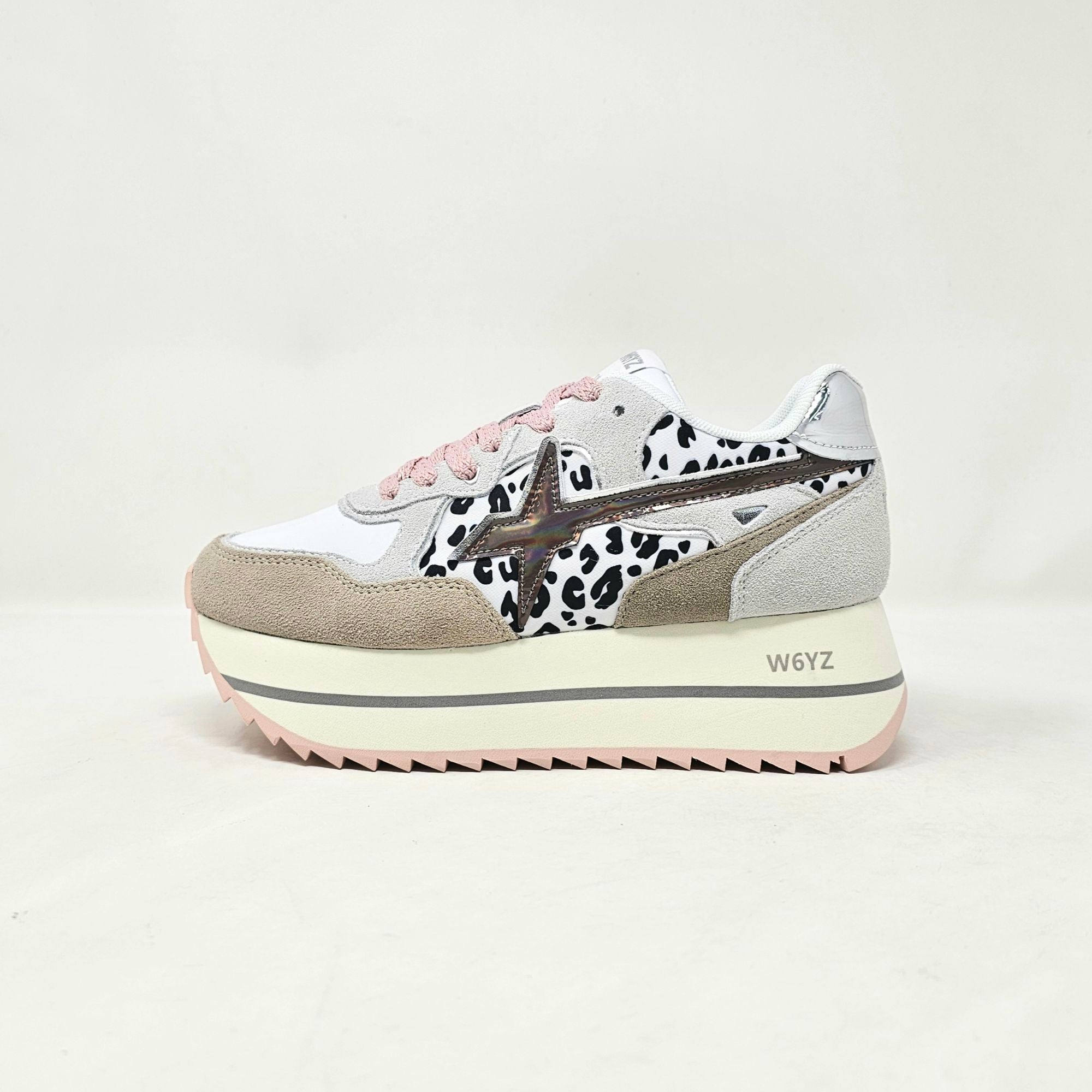 SCARPE WIZZ W6YZ DEVA W BEIGE BIANCO NERO