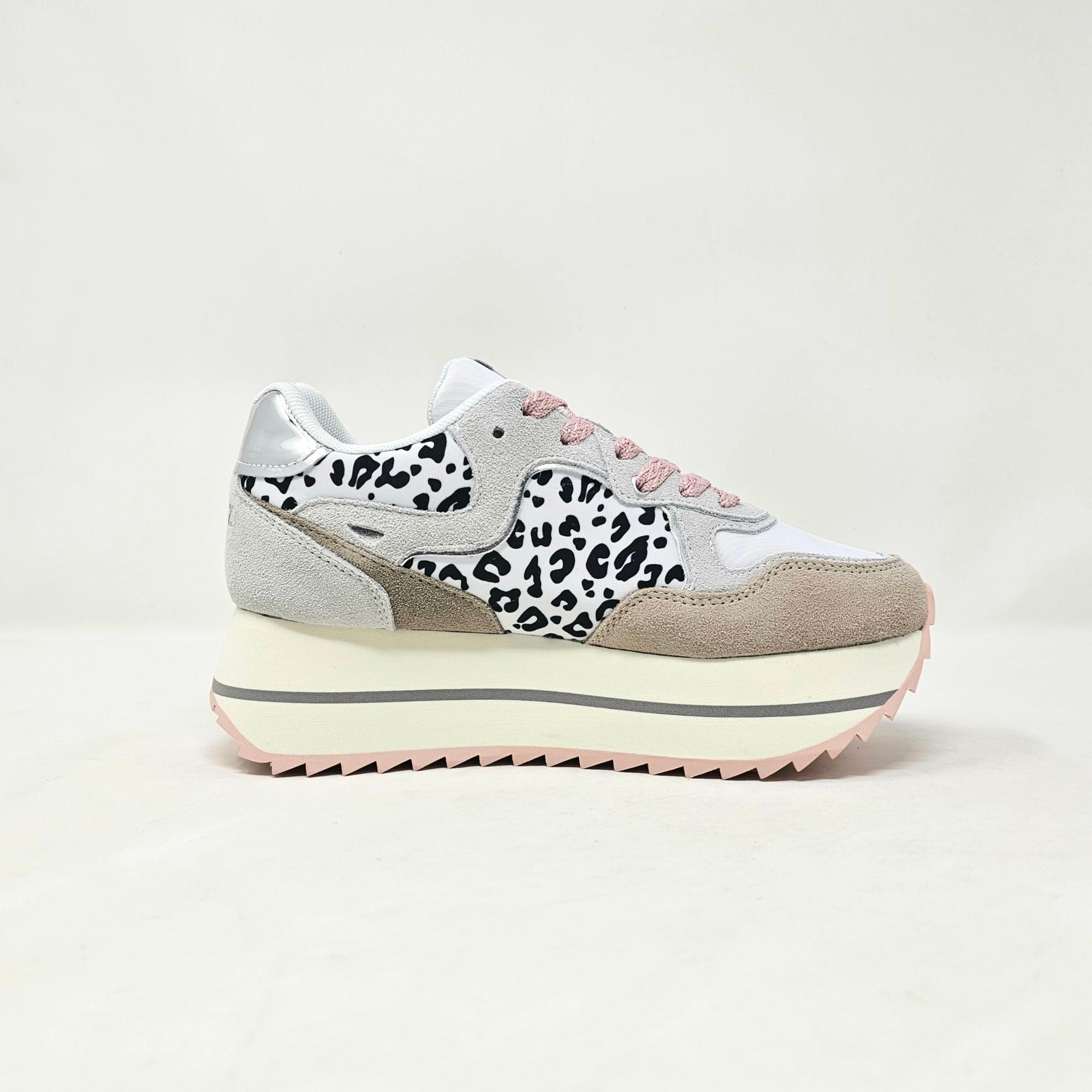 SCARPE WIZZ W6YZ DEVA W BEIGE BIANCO NERO