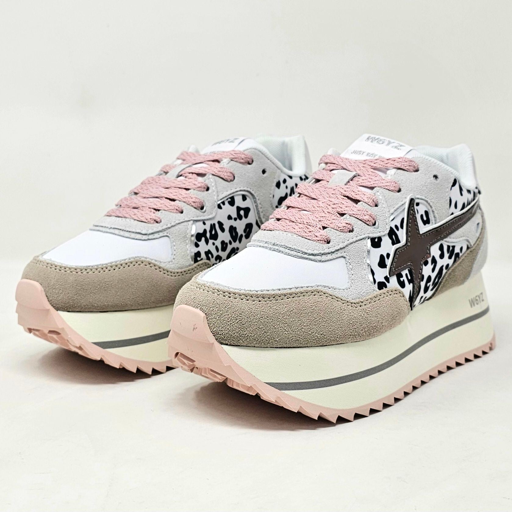 SCARPE WIZZ W6YZ DEVA W BEIGE BIANCO NERO