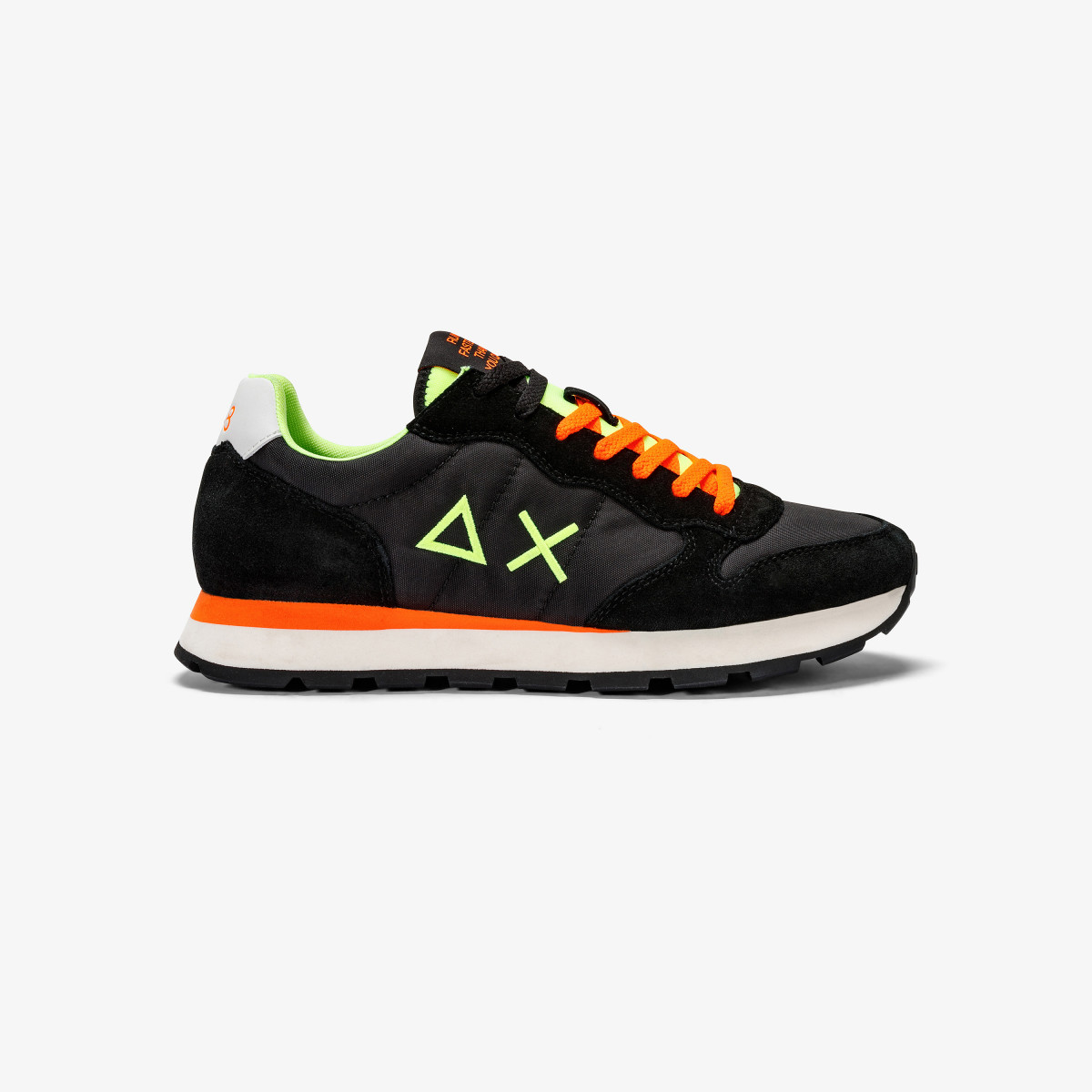 SCARPE SUN68 TOM FLUO NERO