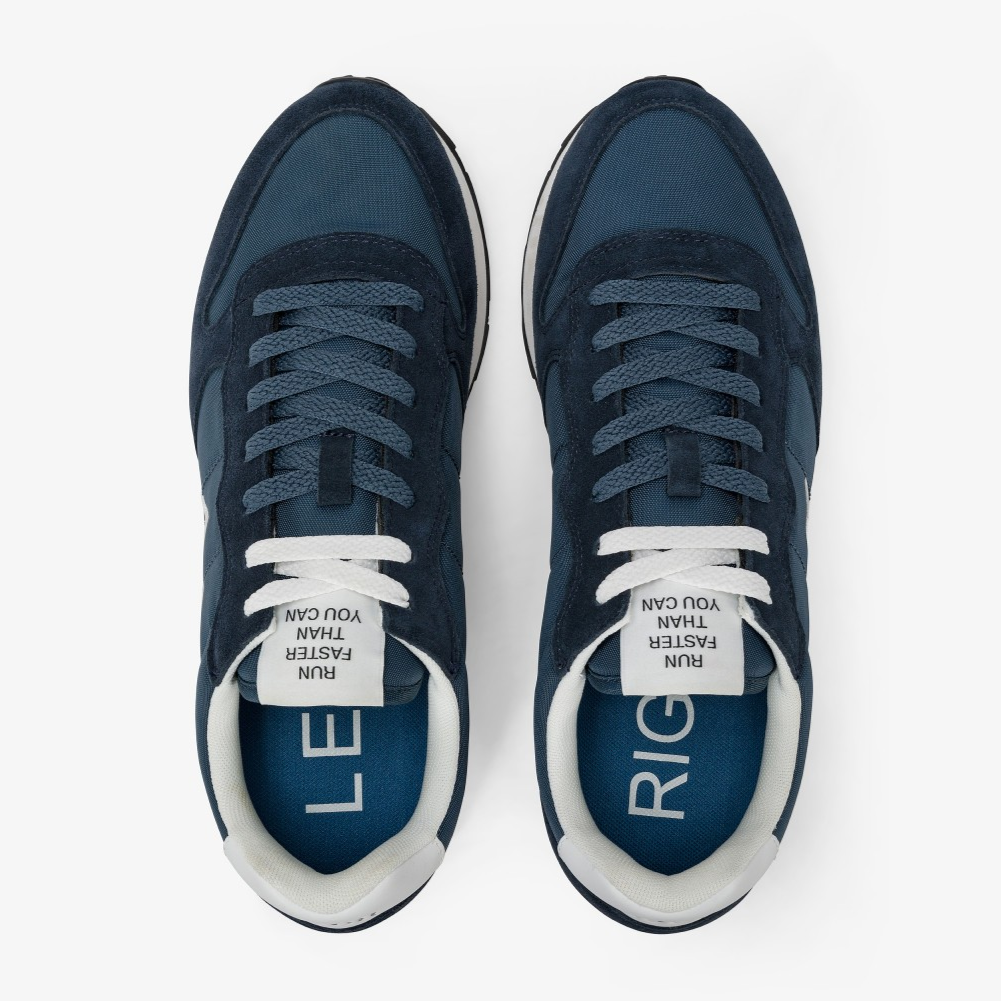 SCARPE SUN68 TOM SOLID BLU