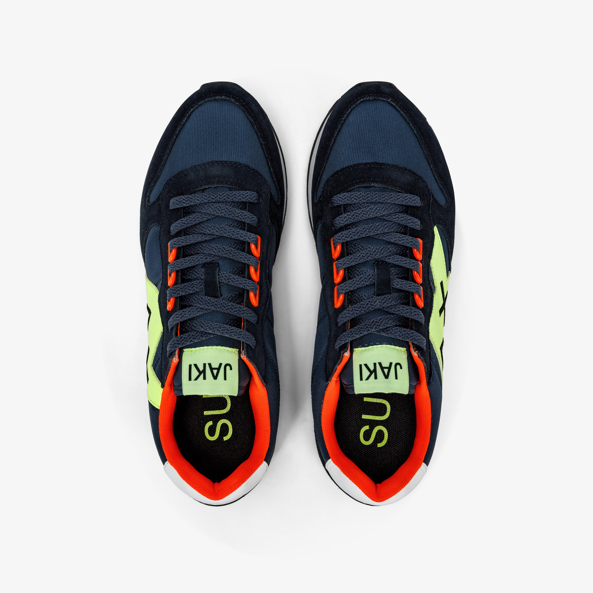 SCARPE SUN68 JAKI FLUO NAVY BLU