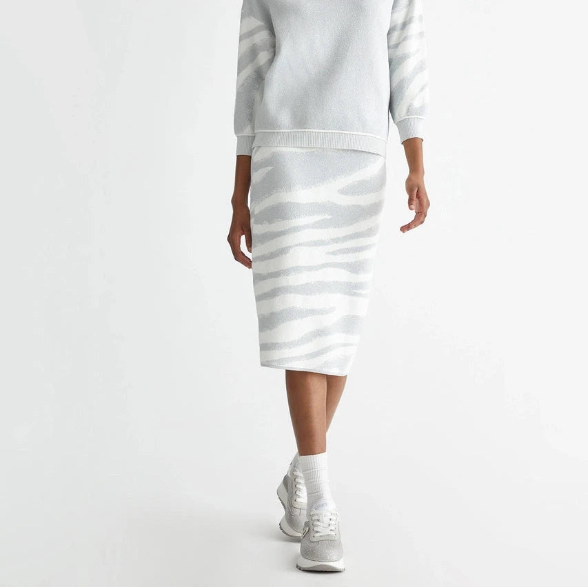 GONNA LIUJO LONGUETTA IN LUREX ZEBRA