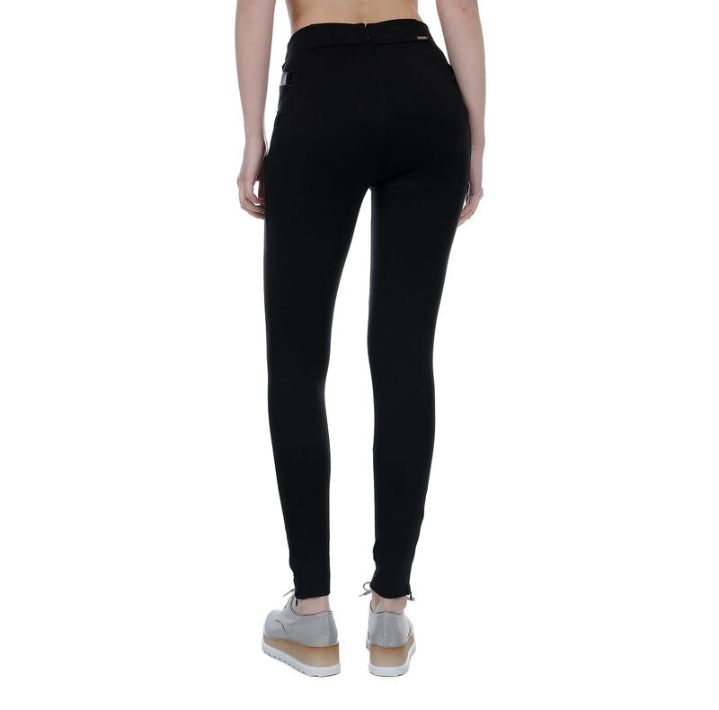 PANTALONE GUESS FLOSSIE LEGGINS ZIP FONDO BOND LATERAL