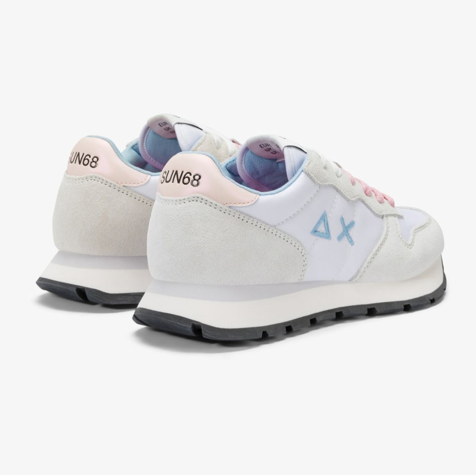 SCARPE SUN68 W ALLY SOLID NYLON BIANCO
